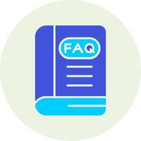 FAQ-Vektorsymbol vektor