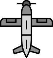 Eindecker Vektor Symbol