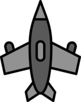 Flugzeug Vektor Symbol