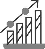 Statistik-Vektorsymbol vektor