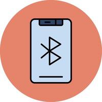 Bluetooth-Vektor-Symbol vektor