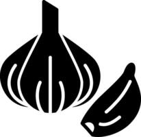 Knoblauch-Vektor-Symbol vektor