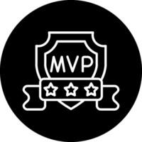 mvp vektor ikon