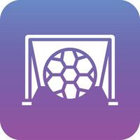 Fußball Tor Vektor Symbol