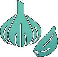 Knoblauch-Vektor-Symbol vektor