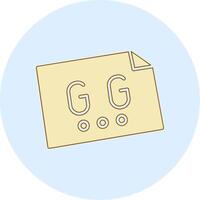 gg Vektor Symbol