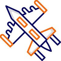 Flugzeug Vektor Symbol