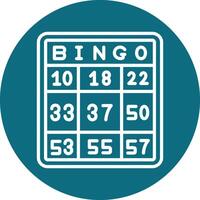 bingo vektor ikon