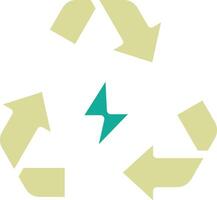 recyceln Energie Vektor Symbol