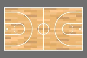 basketplan illustration. vektor i platt design