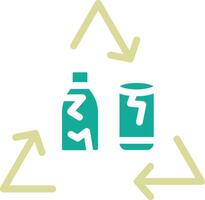 Glas recyceln Vektor Symbol