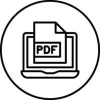 Pdf-Vektorsymbol vektor