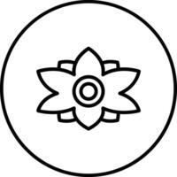 Lotus-Vektor-Symbol vektor