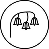 Glockenblume Vektor Symbol