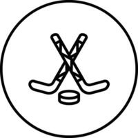 Eishockey-Vektor-Symbol vektor