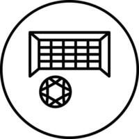 fotboll vektor ikon