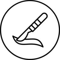 Chirurgie-Vektor-Symbol vektor