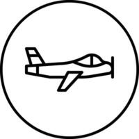 Flugzeug Vektor Symbol