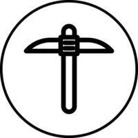 Spitzhacke-Vektor-Symbol vektor