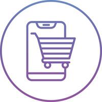 Online-Shop-Vektorsymbol vektor