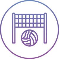 strand volleyboll vektor ikon