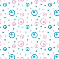 Polka Dot Muster Hintergrund Wallpaper Vektor-Illustration vektor