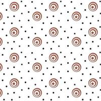 Polka Dot Muster Hintergrund Wallpaper Vektor-Illustration vektor