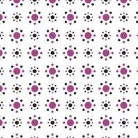 Polka Dot Muster Hintergrund Wallpaper Vektor-Illustration vektor