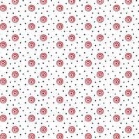 Polka Dot Muster Hintergrund Wallpaper Vektor-Illustration vektor