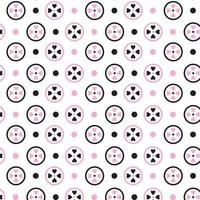 Polka Dot Muster Hintergrund Wallpaper Vektor-Illustration vektor