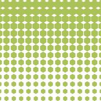enkel abstrakt avokado Färg polygon sexhörning halvton blandning mönster vektor