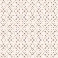 polka punkt mönster med beige prickar med negativ romb. klassisk minimalistisk motiv för skjortor, Linné, kök textil, förpackning, omslag vektor