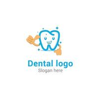 Vektor Geschäft Logo Dental Design Konzept.