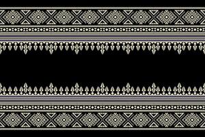 vertikal ikat geometrisk traditionell stil, sömlös mönster och linje textur bakgrund. använda sig av för tyg, textil, dekoration element. vektor