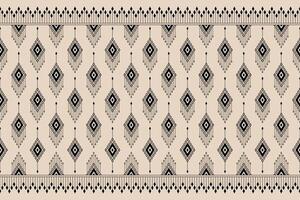 Vertikale Ikat geometrisch traditionell Stil, nahtlos Muster und Linie Textur Hintergrund. verwenden zum Stoff, Textil, Dekoration Elemente. vektor