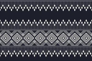 Vertikale Ikat geometrisch traditionell Stil, nahtlos Muster und Linie Textur Hintergrund. verwenden zum Stoff, Textil, Dekoration Elemente. vektor