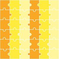 Gelb Schatten Puzzle Muster. Puzzle Linie Muster. Puzzle nahtlos Muster. dekorativ Elemente, Kleidung, Papier Verpackung, Badezimmer Fliesen, Mauer Fliesen, Hintergrund, Hintergrund. vektor
