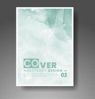 Karten mit Aquarellhintergrund. design für ihr cover, datum, postkarte, banner, logo. vektor