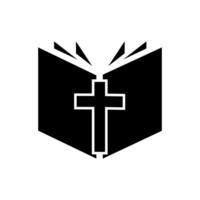 bibel ikon vektor. religion illustration tecken. tro symbol eller logotyp. vektor