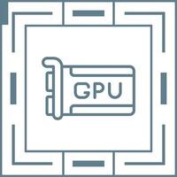 gpu-Vektorsymbol vektor