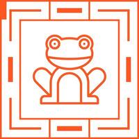 Frosch-Vektor-Symbol vektor