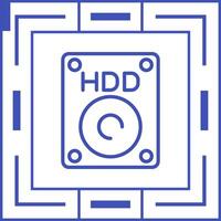 hdd vektor ikon