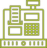 Kassierer Maschine vecto Symbol vektor