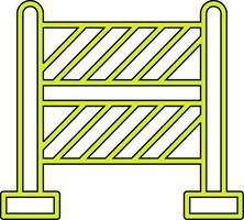 Barriere vecto Symbol vektor