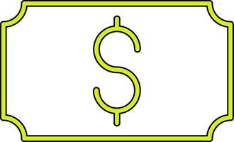 Geld vecto Symbol vektor