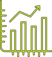 lager tillväxt Vecto ikon vektor