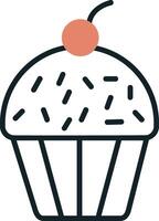 Cupcake vecto Symbol vektor