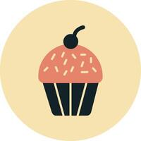 Cupcake vecto Symbol vektor