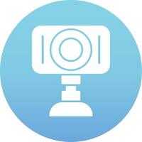 webbkamera Vecto ikon vektor