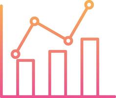 Statistiken vecto Symbol vektor